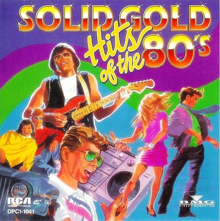 Various ‎Artists - Solid Gold Hits Of The 80's (1992) CD 1