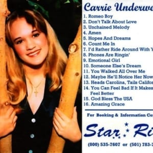 Carrie Underwood - Star Rise Presents Carrie Underwood The First Studio Sessions (1997) CD 5