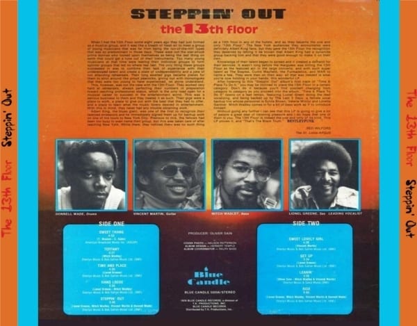 The 13th Floor - Steppin' Out (1977) CD 3