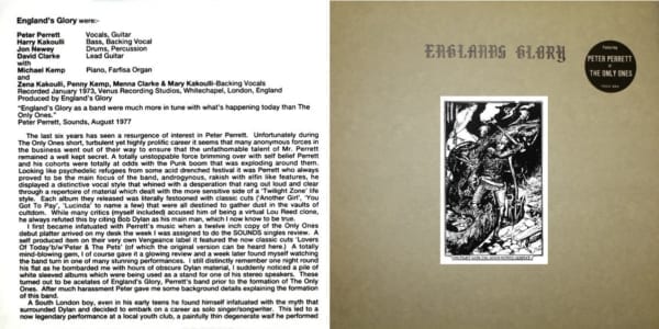 England’s Glory - England’s Glory (The Legendary Lost Album) (+ BONUS TRACK) (1973) CD 2