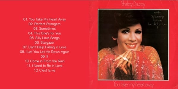 Shirley Bassey - You Take My Heart Away (1977) CD 1