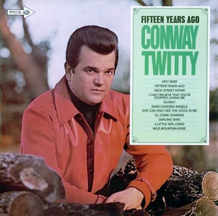 Conway Twitty - Fifteen Years Ago (+ BONUS TRACK) (1970) CD 1