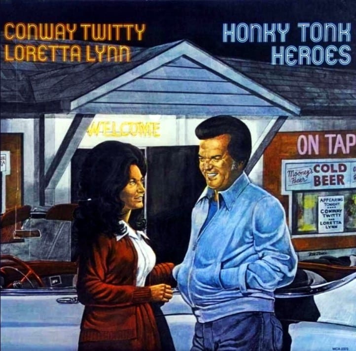 Conway Twitty & Loretta Lynn - Honky Tonk Heroes (1978) CD 1