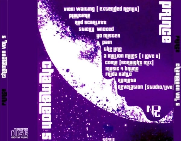 Prince - Chameleon Vol. 5 (Demos, Outtakes & Studio Sessions) (CD) 3