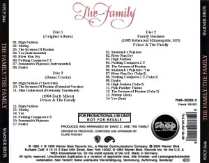 The Family - The Family (Prince) (EXPANDED EDITION) (1985) 3 CD SET -