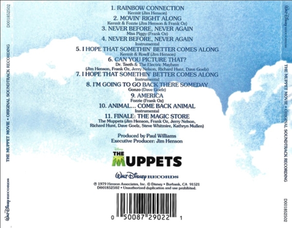 The Muppet Movie - Original Soundtrack (1979) CD