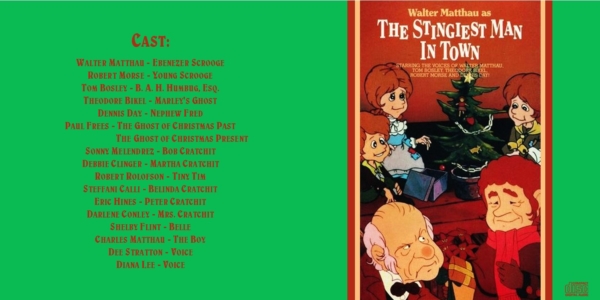 Rankin / Bass - The Stingiest Man In Town - Original Soundtrack (1978) (Walter Matthau & Tom Bosley) CD