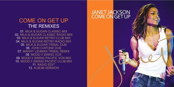 Janet Jackson - Come On Get Up (The Remixes) (2001 / 2022) CD