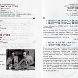 Rankin / Bass - Santa Claus is Comin' to Town & Frosty the Snowman: The Original Television Soundtrack Recordings (2002) CD