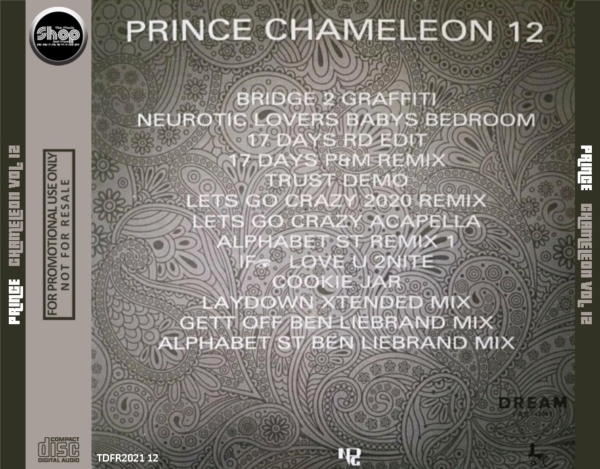 Prince - Chameleon, Vol. 12 (2021) CD
