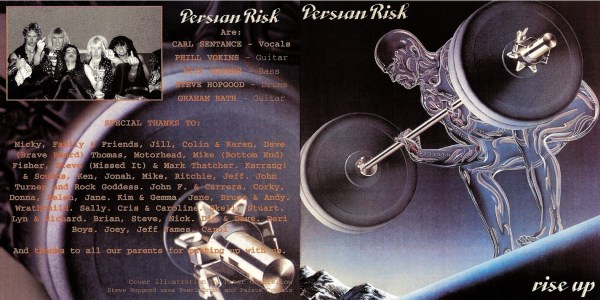 Persian Risk - Rise Up + Singles & Demos (EXPANDED EDITION) (1981 - 1986 / 2022) 2 CD SET