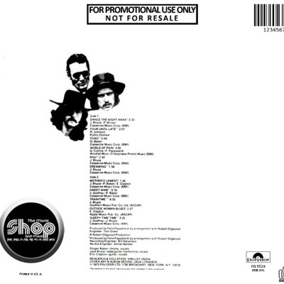 Cream - Off The Top (1973) 5 Cream - Off The Top (1973)