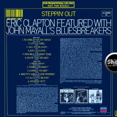 Eric Clapton - Steppin' Out (EXPANDED EDITION) (1981) CD 7 Eric Clapton - Steppin' Out (EXPANDED EDITION) (1981) CD