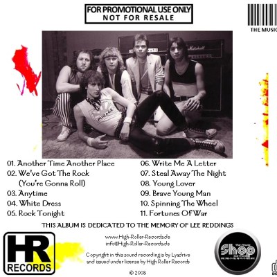 Lyadrive - The Sands Of Time: Sessions 1982-83 (2008) (NWOBHM) (New Wave of British Heavy Metal) CD