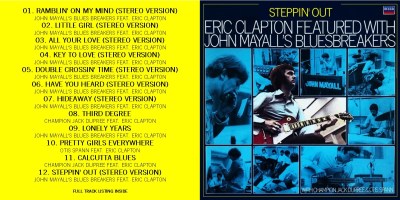 Eric Clapton - Steppin' Out (EXPANDED EDITION) (1981) CD