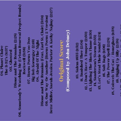 John Debney - Hocus Pocus 2 - Original Soundtrack + Score (2022) CD 6 John Debney - Hocus Pocus 2 - Original Soundtrack + Score (2022) CD