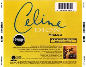 Céline Dion - Misled (Remixes) (1994) 2 CD SET -
