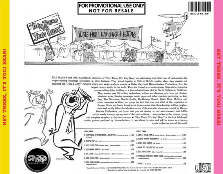 Hanna-Barbera - Hey There, It's Yogi Bear! (EXPANDED EDITION