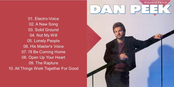 Dan Peek (America) - Electro Voice (1986) CD