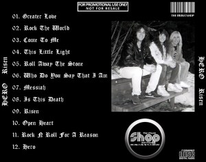 Hero (H.E.R.O.) (US) - Risen (Christian Heavy Metal) (1988) CD -