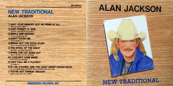 Alan Jackson - New Traditional (1987) CD