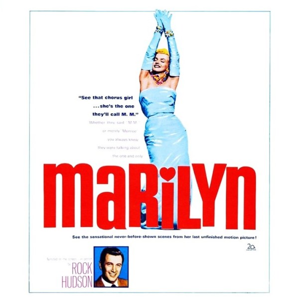 Marilyn Monroe - Marilyn (Film / Documentary) (narrated by Rock Hudson) (1963) DVD