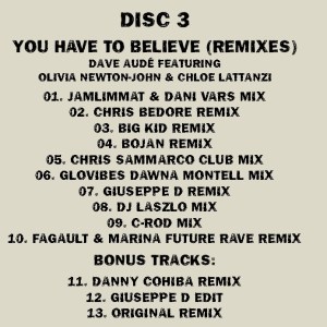 Chloe Lattanzi - No Pain You Have To Believe (REMIXES) (EXPANDED EDITION) (2016 2023) 3 CD SET