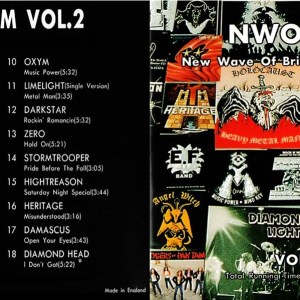 Various Artists - NWOBHM Vol. 2 (New Wave of British Heavy Metal) (1992) CD
