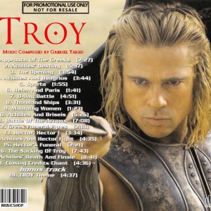 Gabriel Yared - Troy - Rejected Score (2004) CD