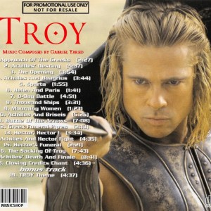 Gabriel Yared - Troy - Rejected Score (2004) CD 8 Gabriel Yared - Troy - Rejected Score (2004) CD