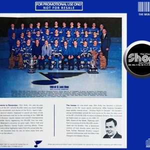 Dan Kelly (The Voice of the St. Louis Blues) - 1968-69 St. Louis Blues - Moments To Remember (1969) CD