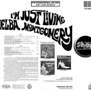 Melba Montgomery - I'm Just Living (1968) CD