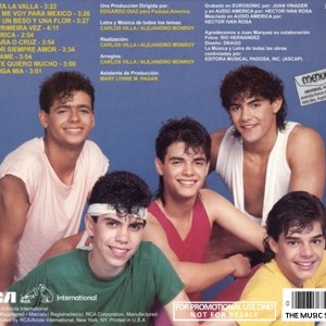 Menudo - Refrescante... (Remasterizado) (1986) CD