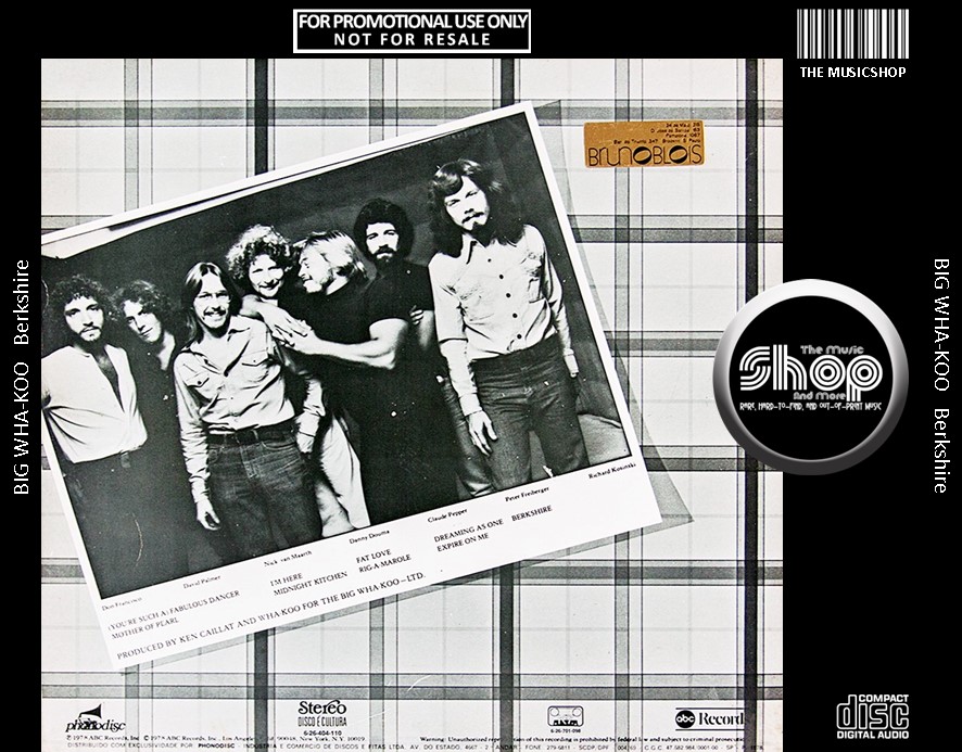 Wha-Koo - Berkshire (+ BONUS TRACK) (1977) CD 3 Wha-Koo - Berkshire (+ BONUS TRACK) (1977) CD