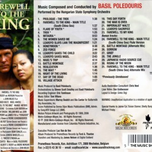 Basil Poledouris - Farewell To The King - Original Score (EXPANDED EDITION) (1989 / 2006) CD