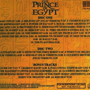 Hans Zimmer - The Prince Of Egypt - Original Score (EXPANDED EDITION) (1998) 2 CD SET