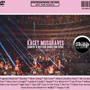 Kacey Musgraves - The Kacey Musgraves Country & Western Rhinestone Revue @ Royal Albert Hall (2015) DVD