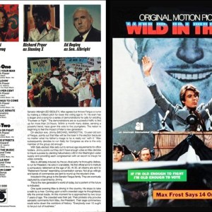 Wild In The Streets - Original Soundtrack (1968) CD