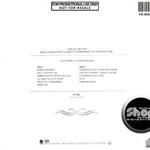 Glen Campbell - Burning Bridges (1967) CD