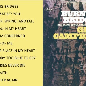 Glen Campbell - Burning Bridges (1967) CD