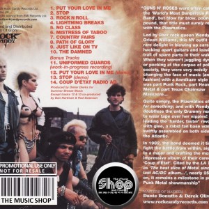 Plasmatics - Coup d'état (EXPANDED EDITION) (1982 / 2005) CD