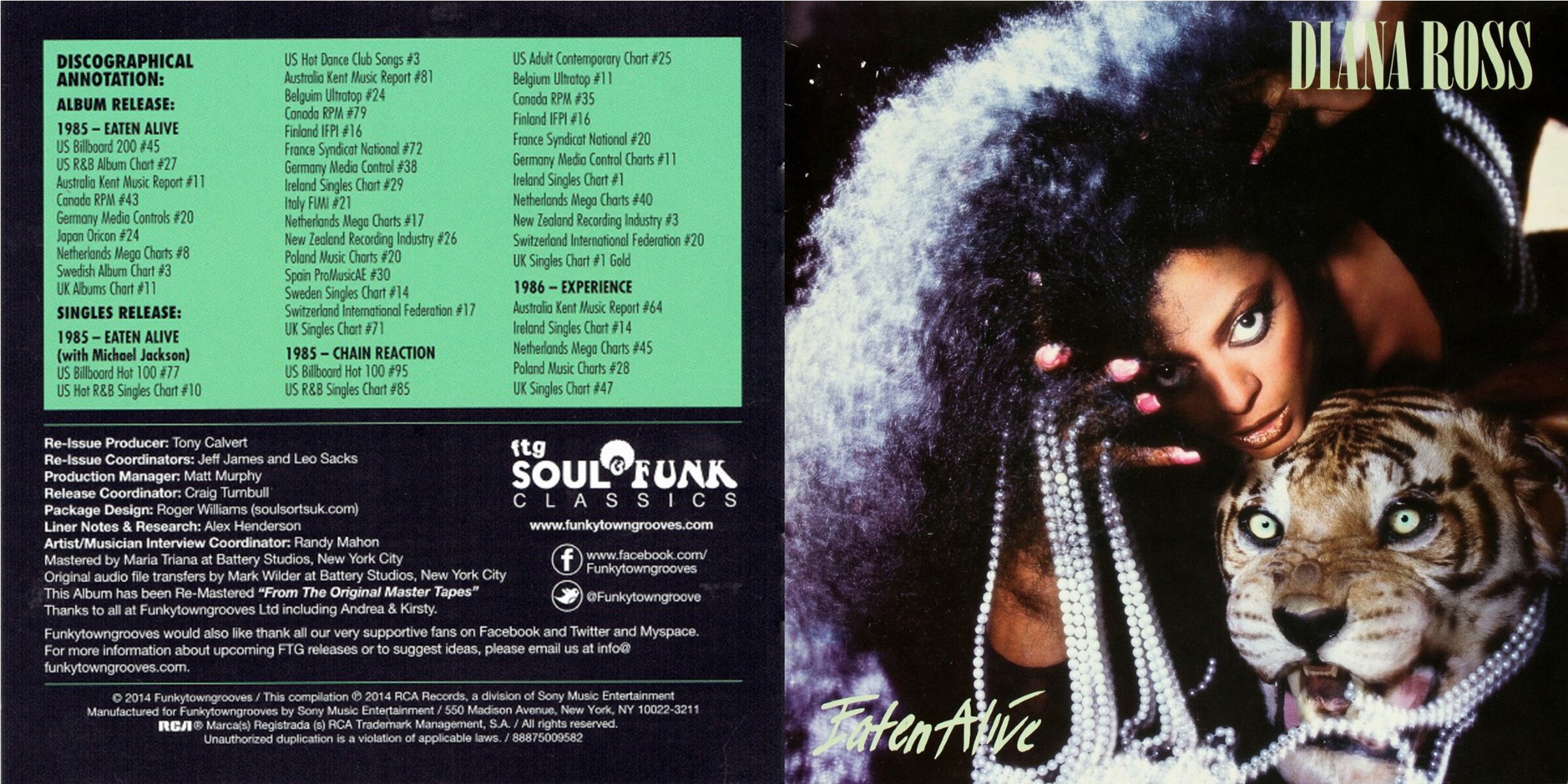 Diana Ross - Eaten Alive (DELUXE EDITION) (1985 / 2014) 2 CD SET 2 Diana Ross - Eaten Alive (DELUXE EDITION) (1985 / 2014) 2 CD SET