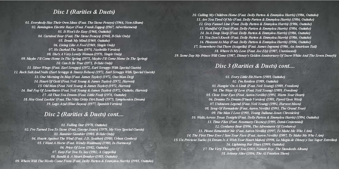 Linda Ronstadt - Rarities & Reservations (2024) 4 CD SET 3 Linda Ronstadt - Rarities & Reservations (2024) 4 CD SET