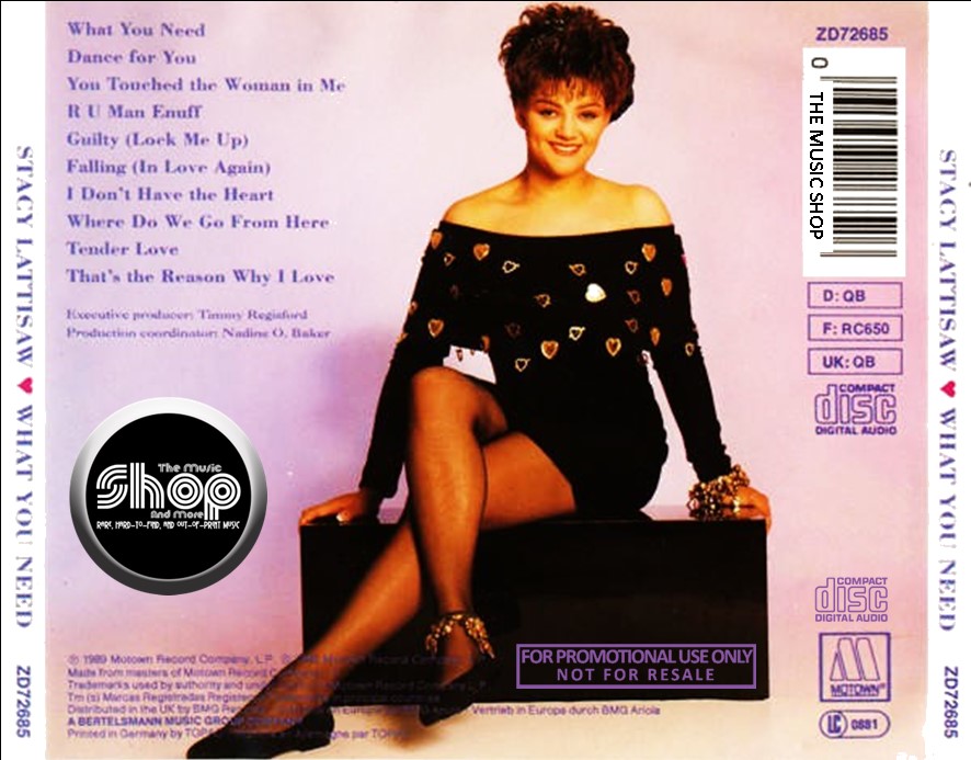Stacy Lattisaw - What You Need (1989) (EXPANDED EDITION) 2 CD SET 3 Stacy Lattisaw - What You Need (1989) (EXPANDED EDITION) 2 CD SET