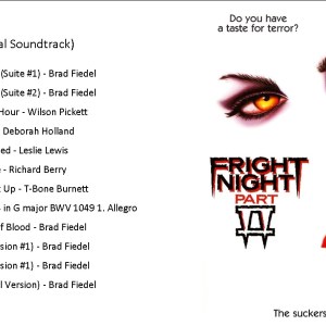 Fright Night Part II - Brad Fiedel - Soundtrack & Score) (EXPANDED EDITION) (1988) 2 CD SET