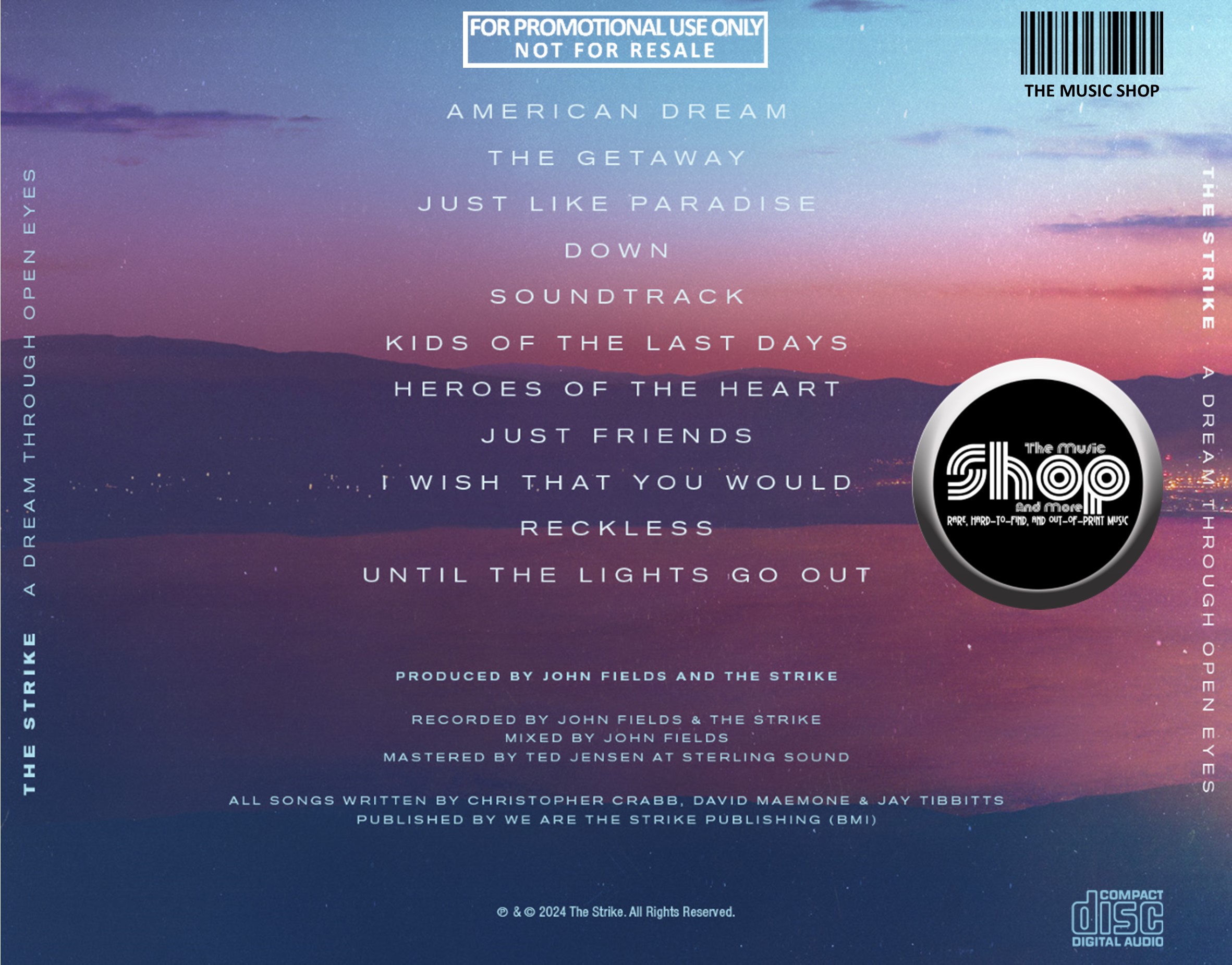 The Strike - A Dream Through Open Eyes (2024) CD 3 The Strike - A Dream Through Open Eyes (2024) CD