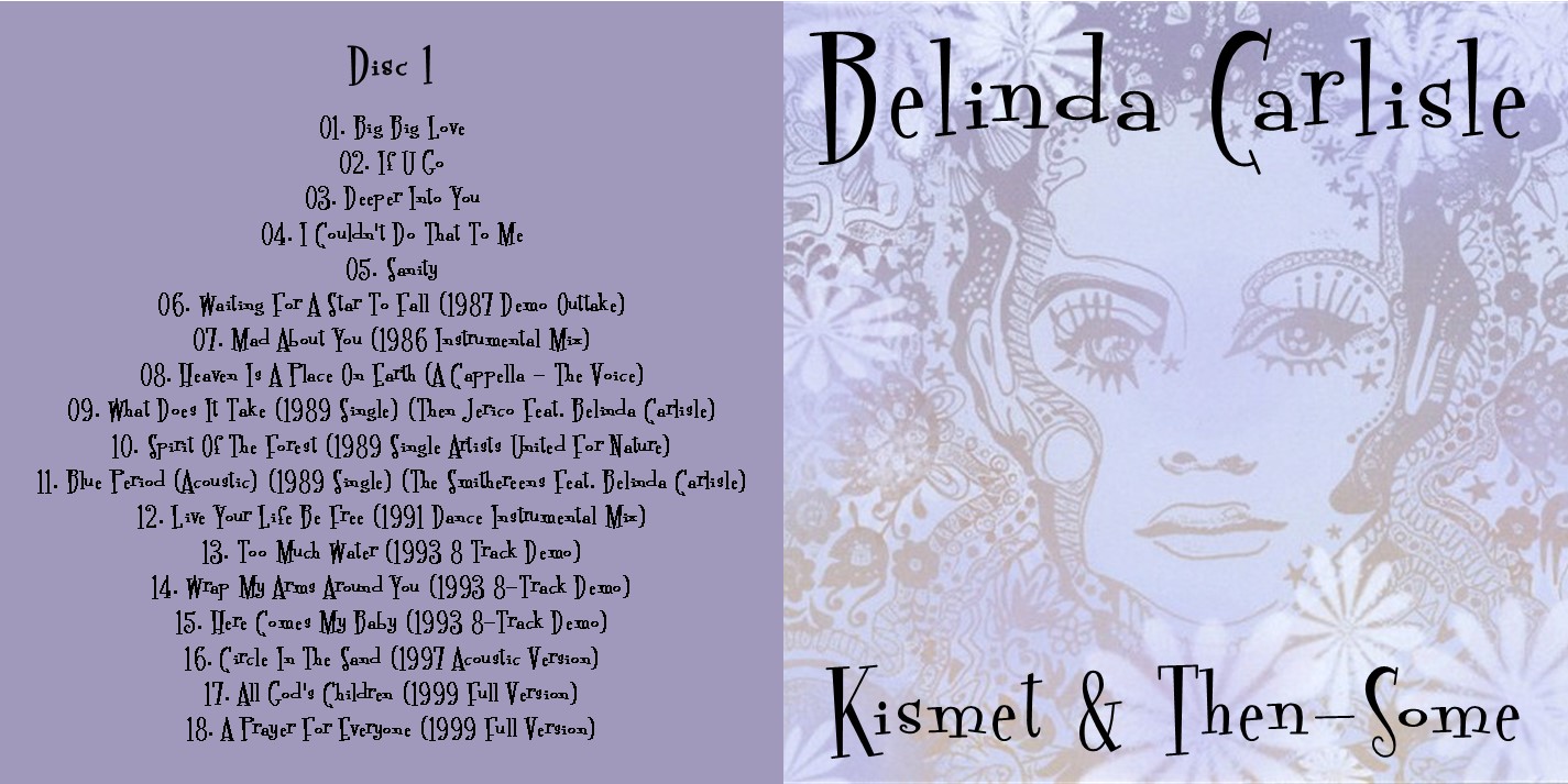 Belinda Carlisle - Kismet & Then-Some (2023) 2 CD SET 2 Belinda Carlisle - Kismet & Then-Some (2023) 2 CD SET