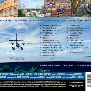Living In The Age Of Airplanes - Original Soundtrack (James Horner) (2016) CD