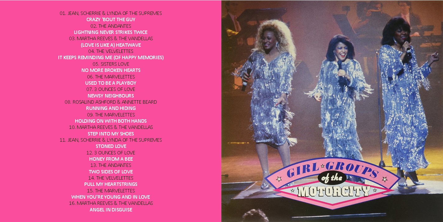 Various - Girl Groups Of The Motorcity (1990) CD 2 Various - Girl Groups Of The Motorcity (1990) CD