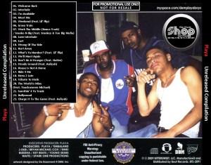 洋楽 g-rap Universal Playa's Compilation RARE Playa - Unreleased Compilation (+ BONUS TRACKS) (2009) CD -